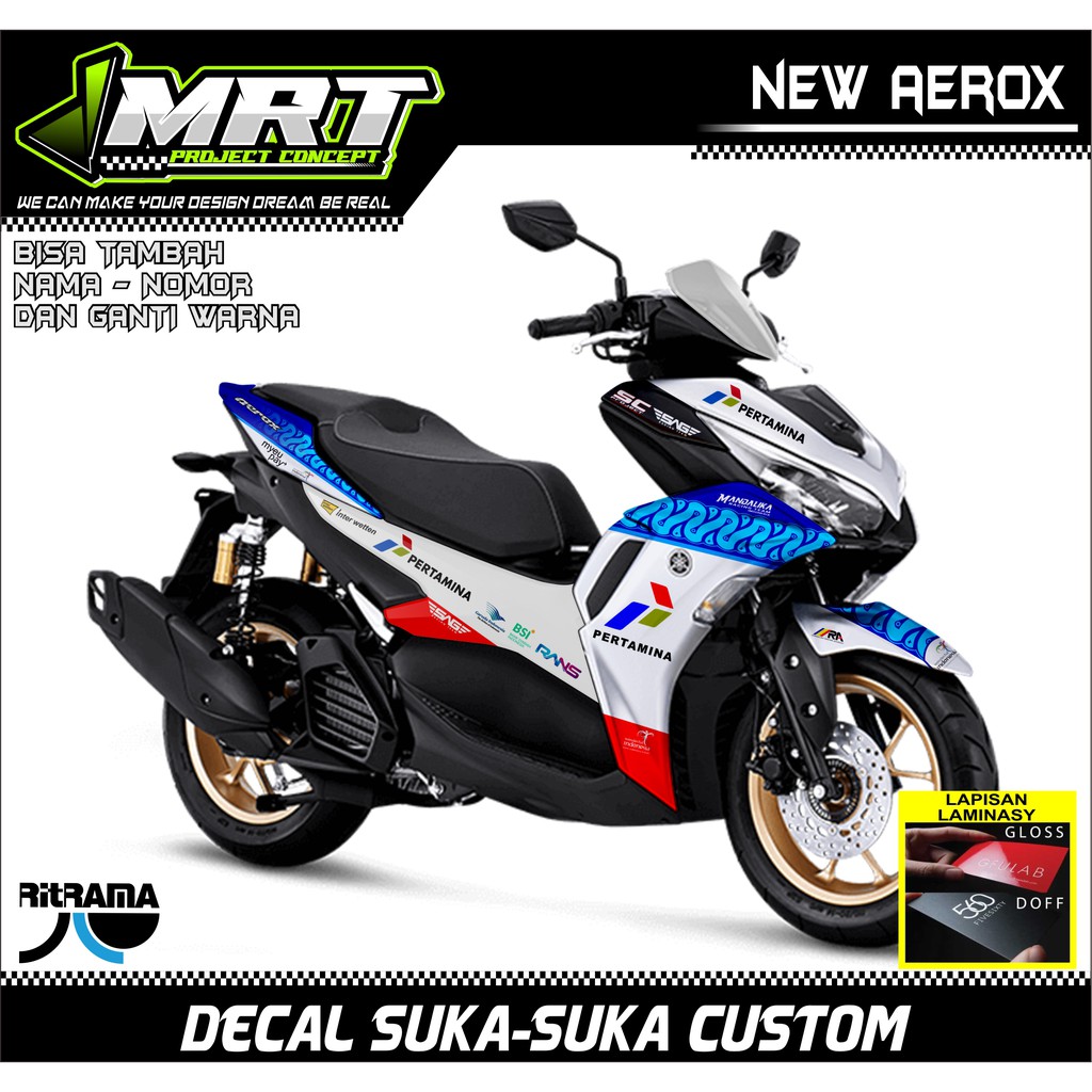 Decal Stiker Aerox 2021 Variasi Fullbody Decal Aerox 2021 Stiker Dekal Sticker Aerox 155