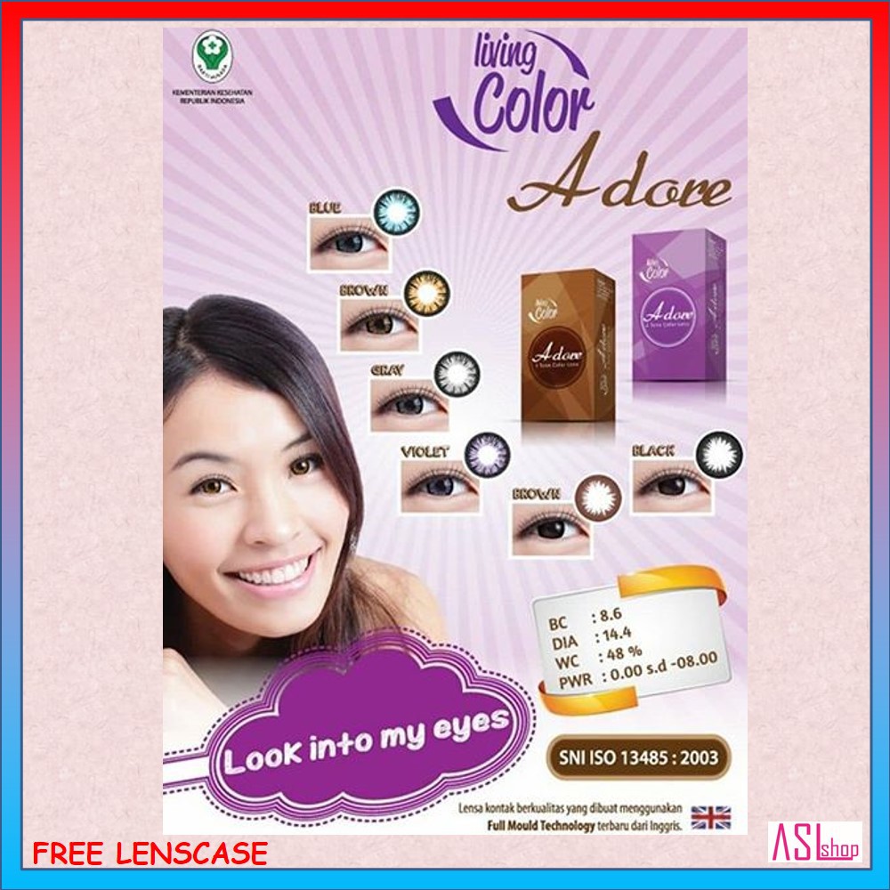 SOFTLENS LIVING COLOR ADORE (NORMAL ONLY) BY IRISLAB