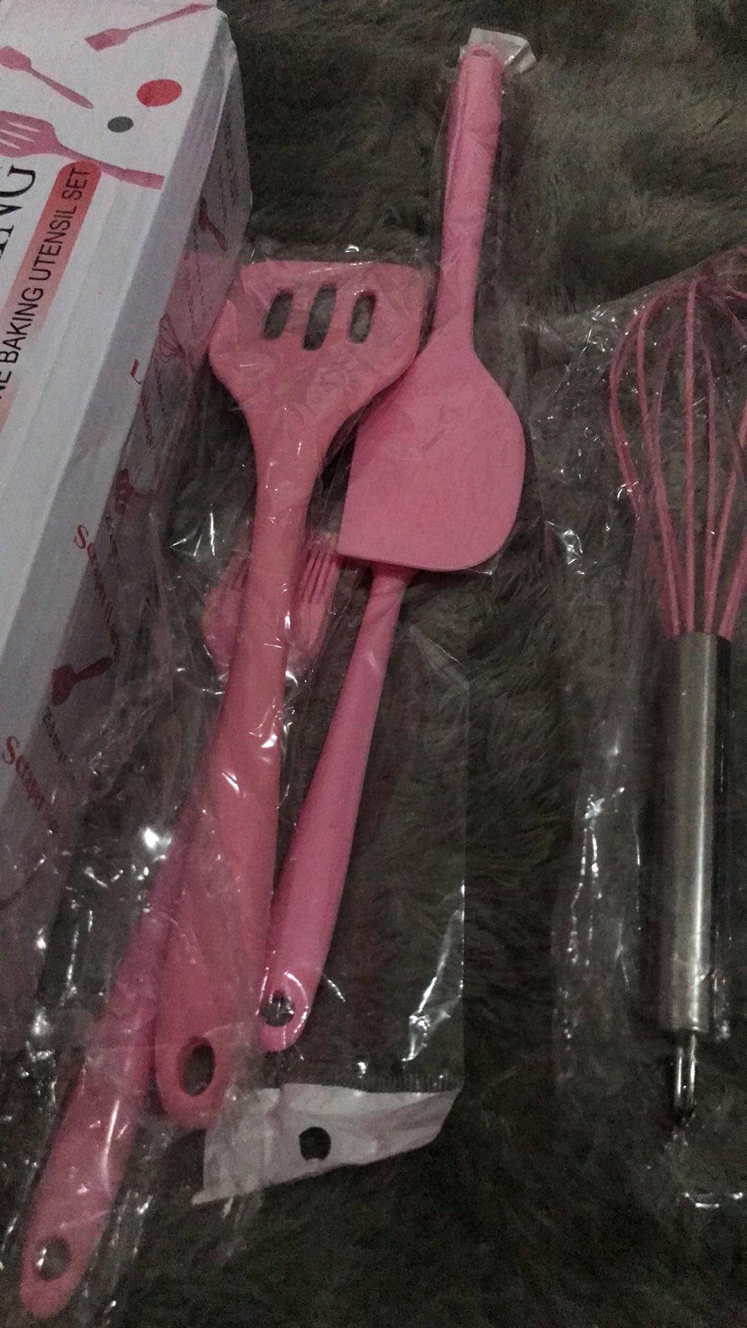 Peralatan Masak Serbaguna Sutil Spatula Set 5pcs Kitchen Cooking Tool Telfon Silicone