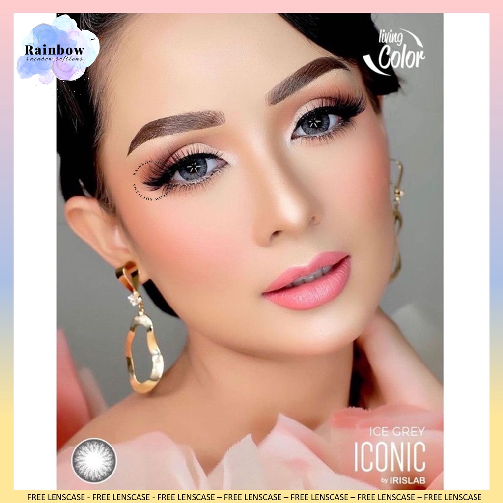 [COD] SOFTLENS LIVING COLOR ICONIC NORMAL BY IRISLAB DIAMETER 14.4MM