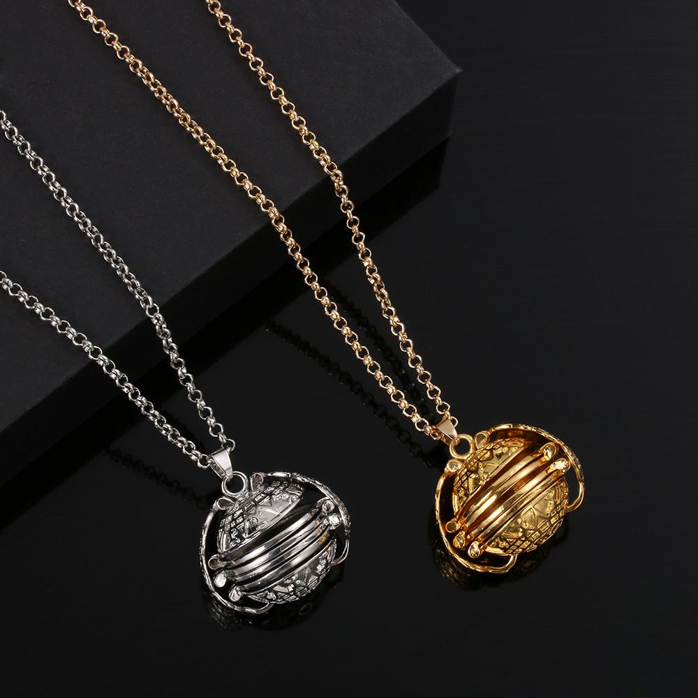 Wonder Memory Floating Locket Necklace Fashion Foto Keluarga Ekspanding Sayap Malaikat