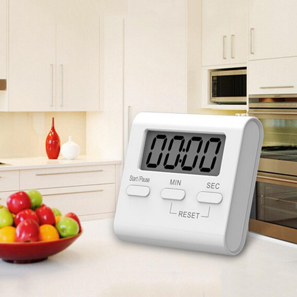 Timer Masak Dapur Countdown Digital Alarm Clock alat pengukur waktu masak