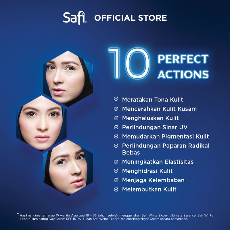 Safi White Expert Purifying Cleanser 50gr &amp; 100gr/HALAL