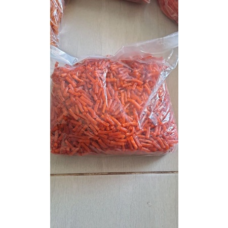 

kerupuk mentah stik tongkol orange