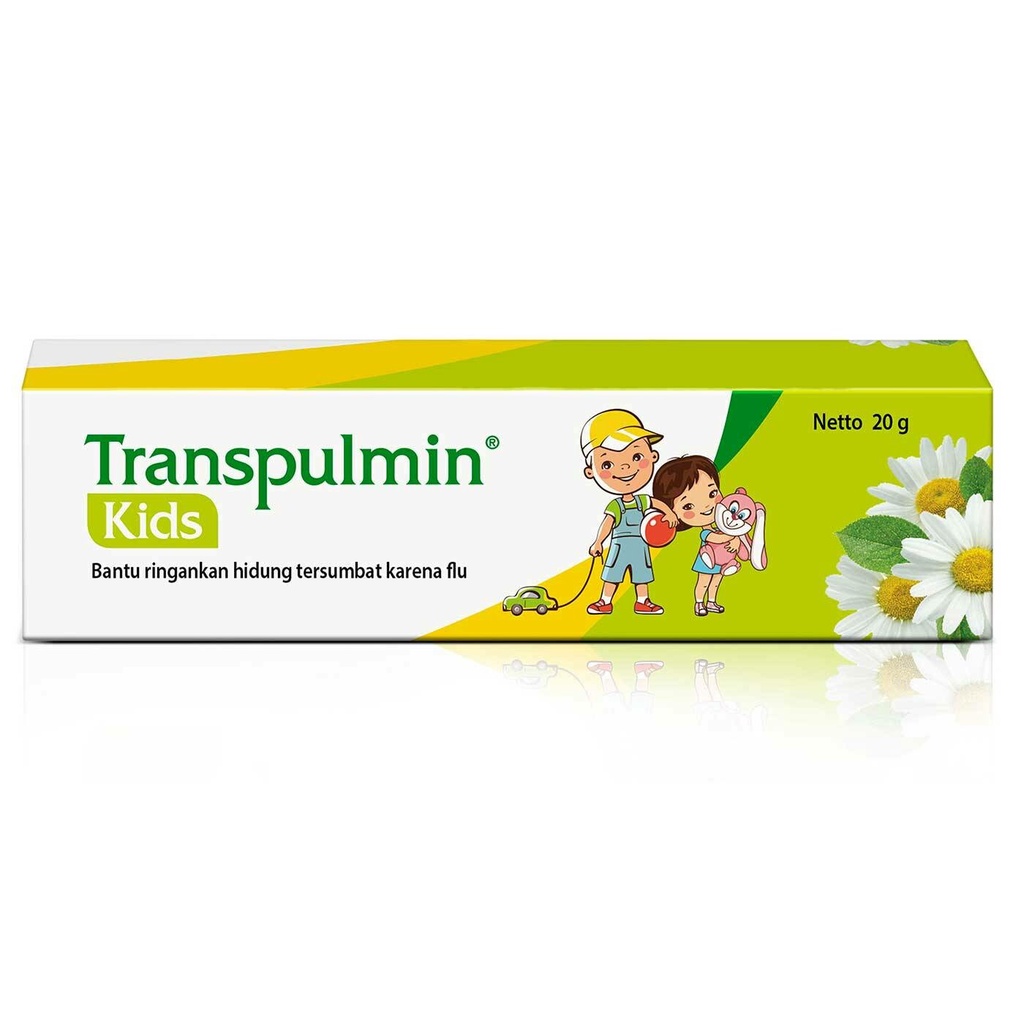 TRANSPULMIN BB BABY / KIDS Balsam Bayi Anak 20 Gr / 10 Gr (meringankan hidung tersumbat karena flu)-Kids
