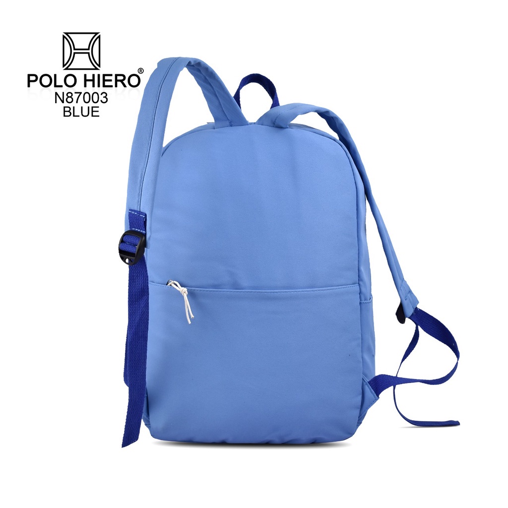 (RF) Tas Wanita Polo Hiero N87003 Import Tas Ransel Sekolah Backpack Kuliah Fashion Kerja Ransel