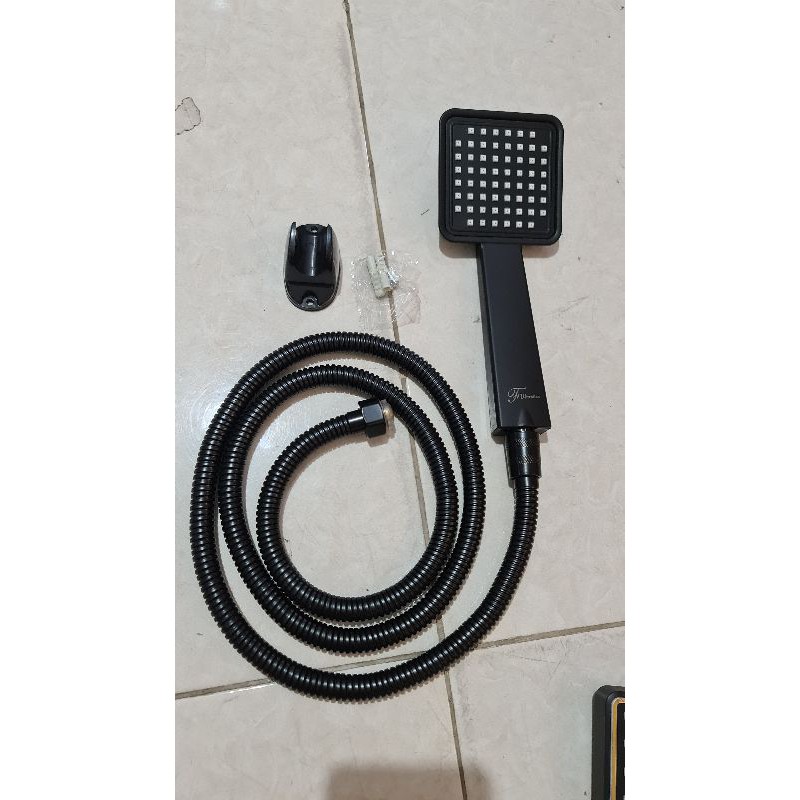 shower full hitam fiorentino model kotak PROMO