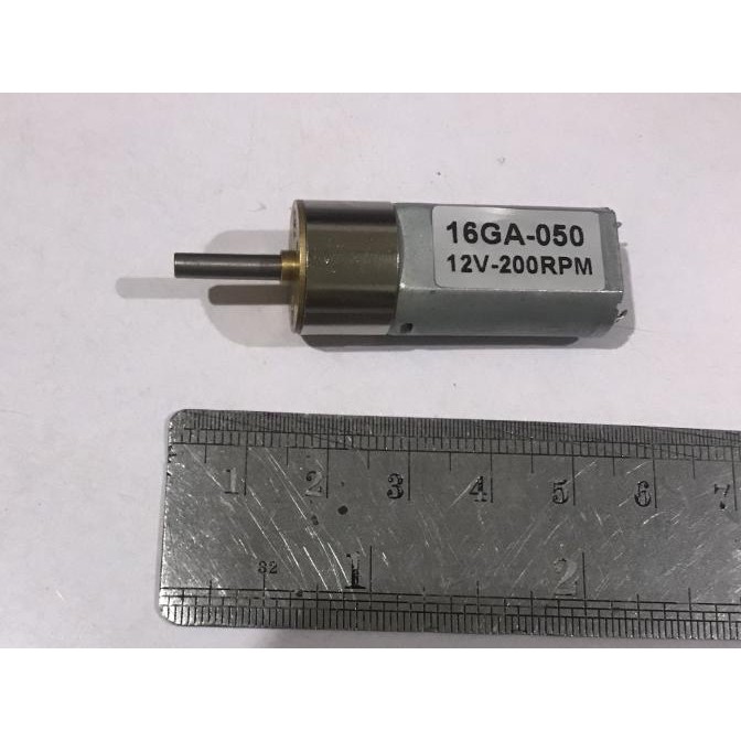 Dinamo Dc Gearbox 12V 200 Rpm Top Brand