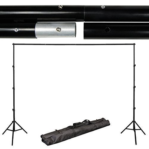 Bracket Stand 3m untuk Backdrop Foto Studio - OMCSCVBK Black