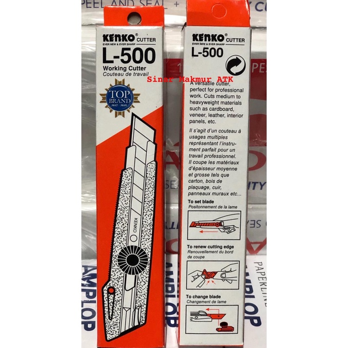 

Buruan Cutter / Pemotong Kertas Besar Kenko L-500 Berkualitas
