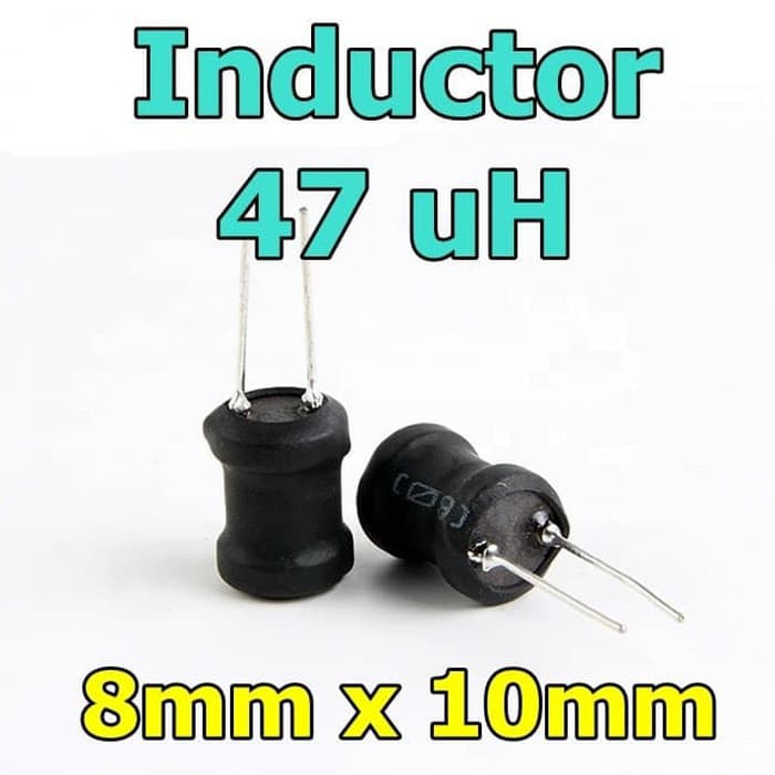 Inductor 47uh induktor lilitan 47 uH ukuran 8x10 mm