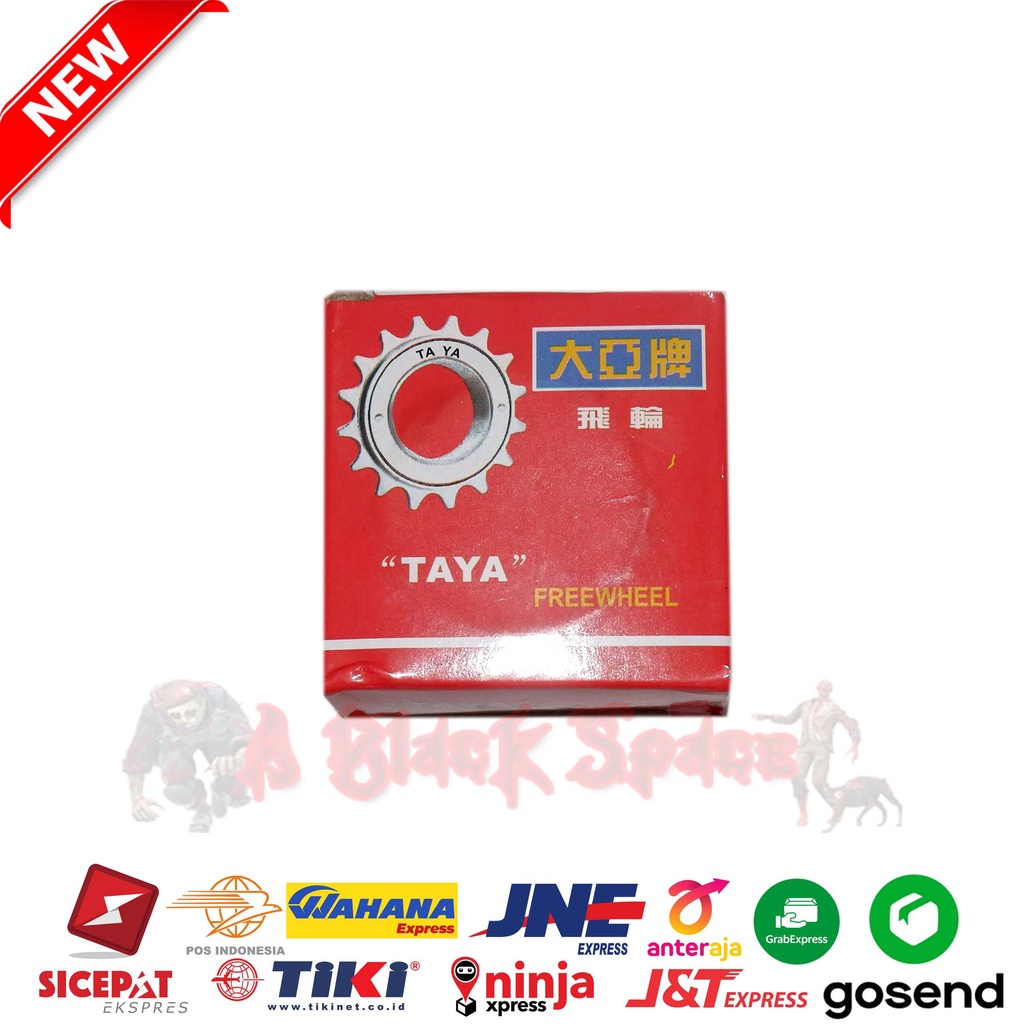 Freewheel 12T Ulir TAYA Gigi Belakang Single Speed Gear Sepeda BMX Minion