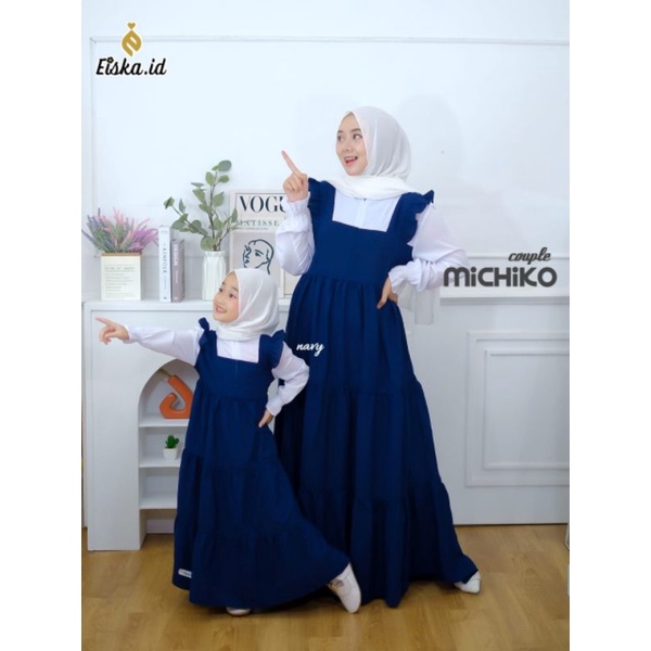 Couple baju muslim ibu dan anak. Michiko dress