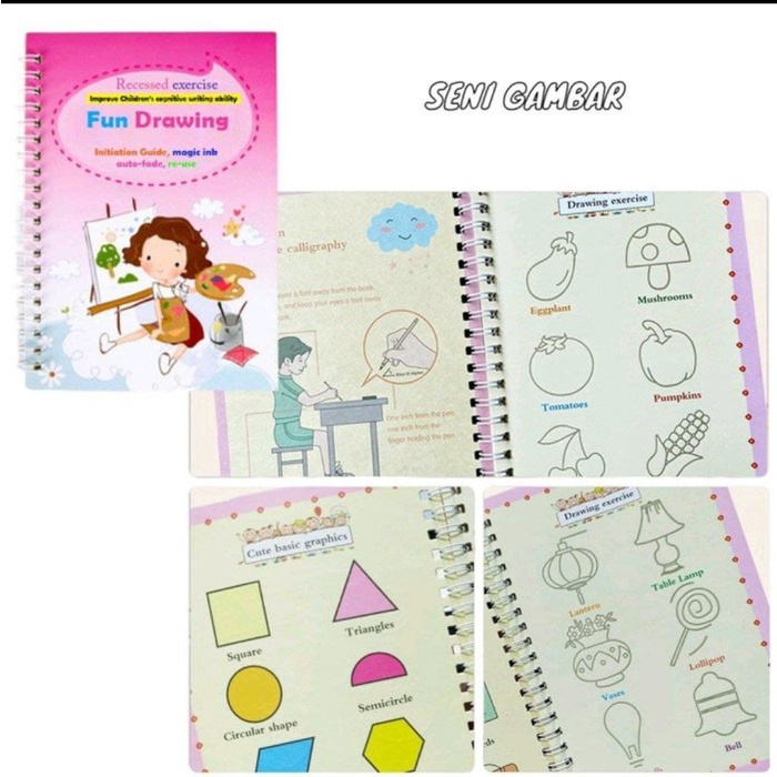 

Eklusif Magic Book 4 Set + Magic Pen Sale!!!