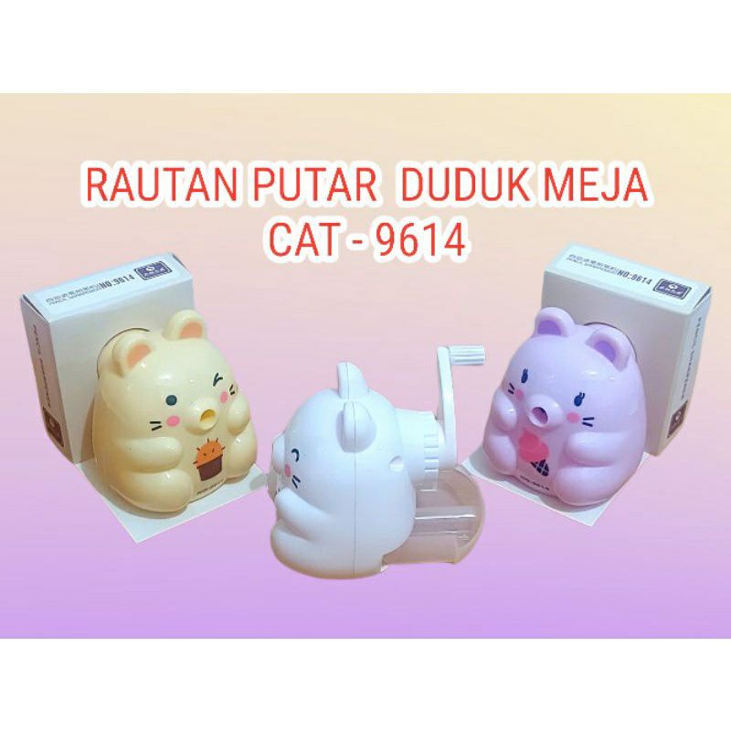 

RAUTAN PUTAR DUDUK MEJA MOTIF CAT KUCING