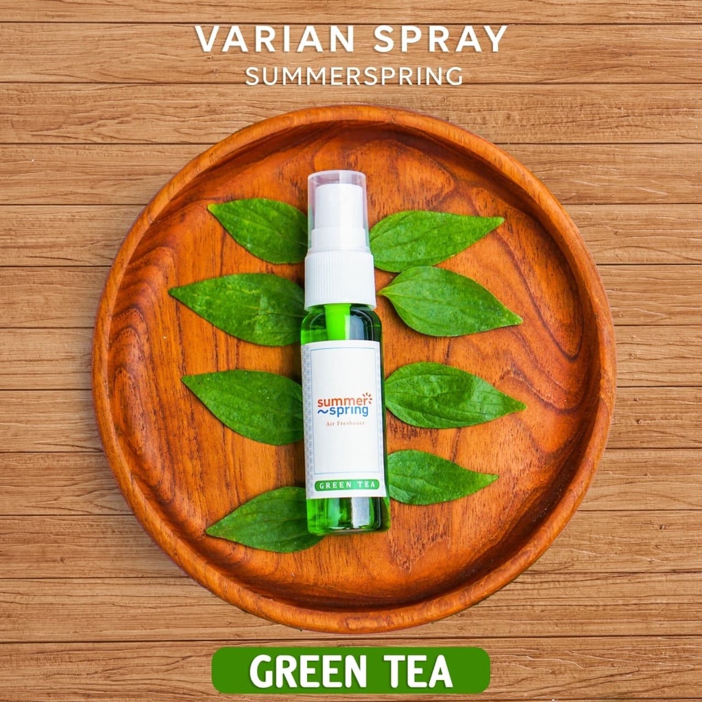 Parfum Mobil Pengharum Ruangan Pewangi Kamar Tidur Harum Summer Spring | Spray | Aroma Green Tea