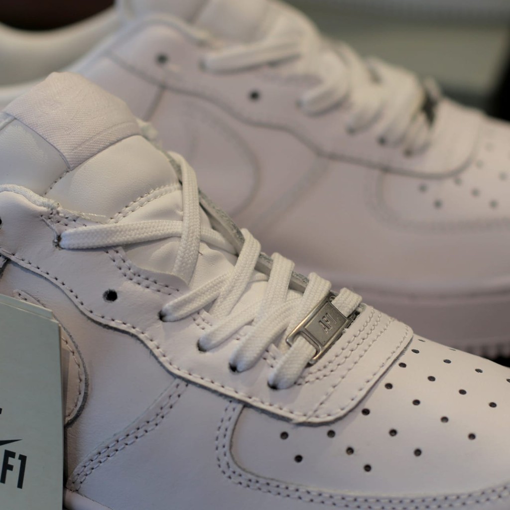 Terbaru Ready Stock Sepatu Force One Premium White Sepatu Sneakers Terlaris/kj-1