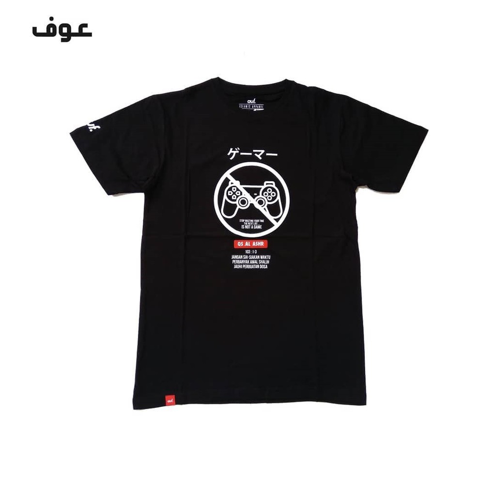[PROMO]T-Shirt Auf Apparel Game | Kaos Distro Muslim