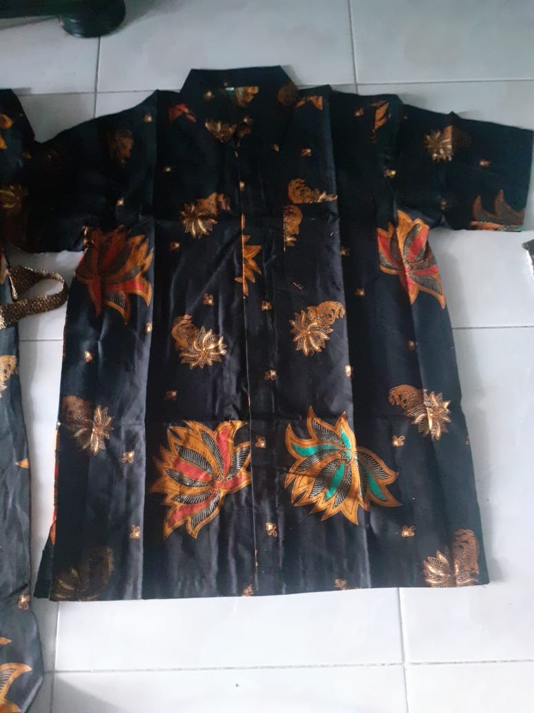 Maura Couple - Sania Ruffle Batik Couple Ori Ndoro Jowi Dnt Garansi Termurah Shopee- Oktavia