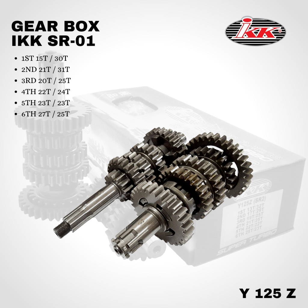 Gear rasio box IKK y 125z type SR-1