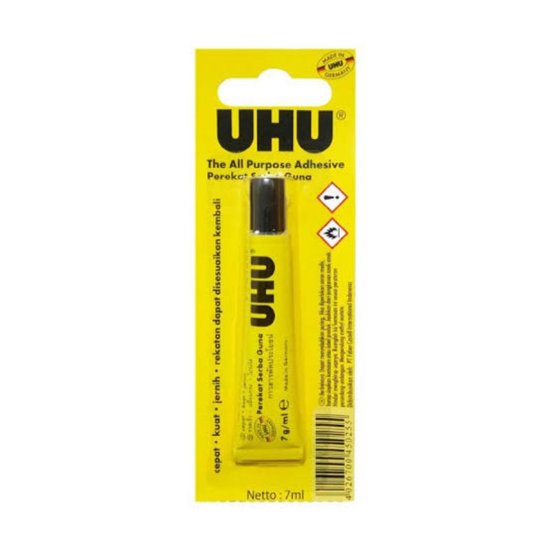 

LEM UHU (7 ML) LEM KERTAS PEREKAT