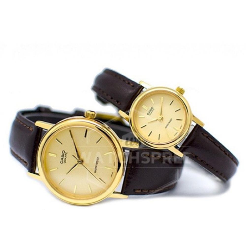 Jam Tangan Casio Original Couple Pria Wanita MTP LTP 1095Q 9A Harga Sepasang