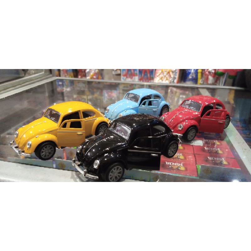 die-cast vw kodok/miniatur mobil