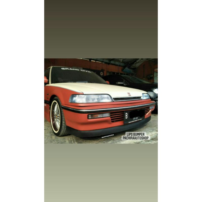 Lips bumper lips bemper 10cm 7cm 5cm civic grand civic nova nouva ferio genio estilo dll