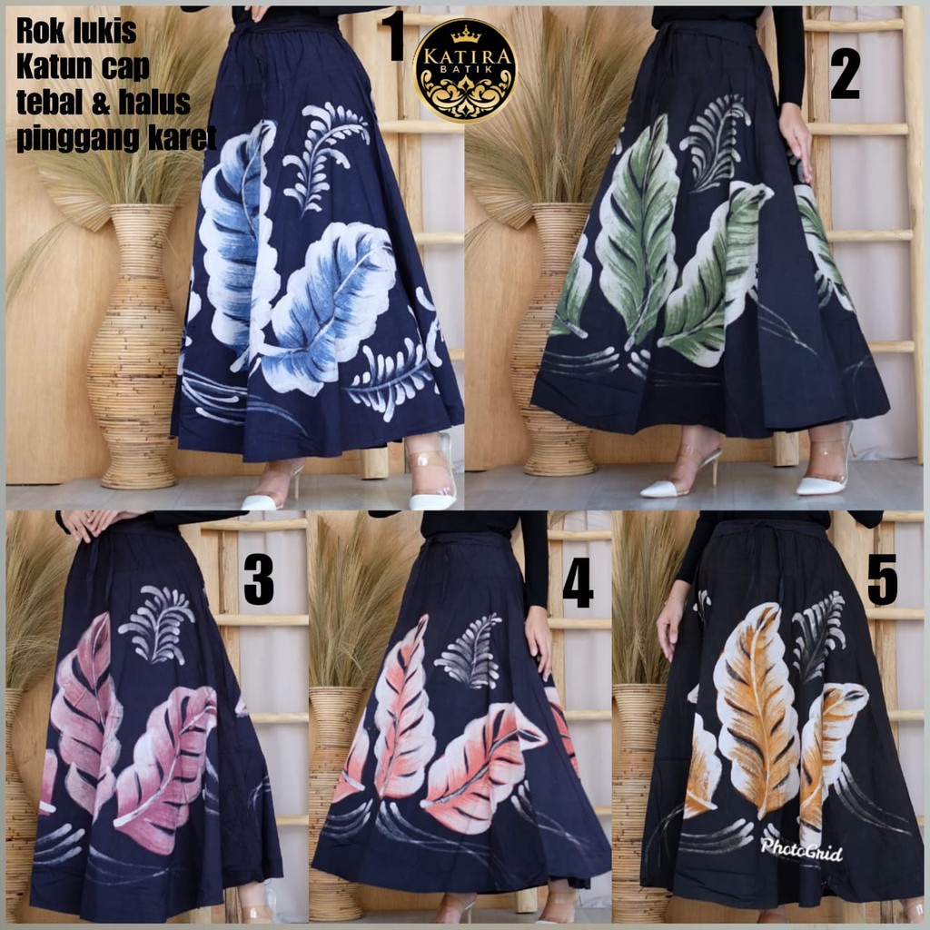 ROK LUKIS CAP ROK BATIK CAP BAWAHAN BATIK CEWEK SERAGAM BATIK KERJA ROK KLOK BATIK SOLO BATIK KANTOR