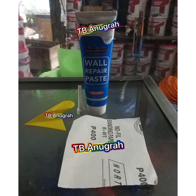 Penambal Dinding Pasta Dempul Wall Repair Cream Instan Waterproof