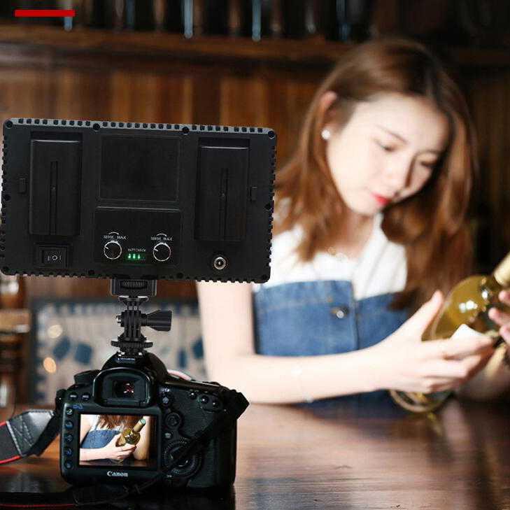 VIJIM Lampu Kamera Foto Video Portable Fill Light 40W 600 LED - D600