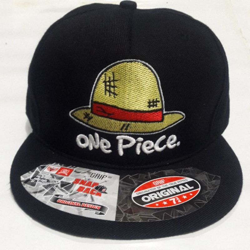 TOPI SNAPBACK ONE PIECE FULL BORDIR