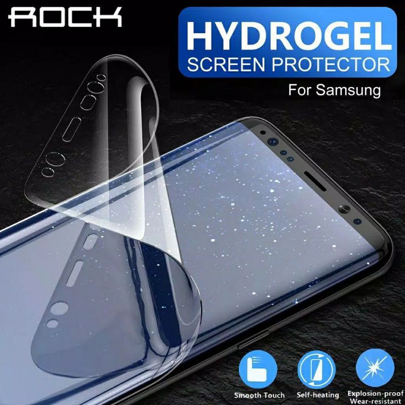 Hidrogel Screen Protector Original Rock Space Mesin For Samsung S7 S7 Edge S8 S8+ Note 9 Note 10
