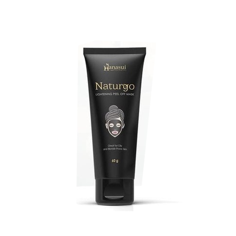 Hanasui Naturgo Peel Off Mask Tube Masker Lumpur Penghilang Komedo Pencerah Kulit