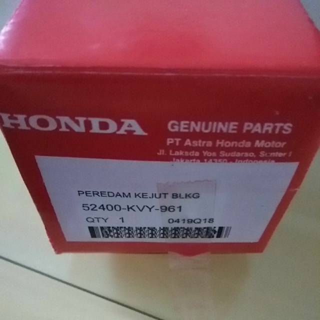 Shock Breaker Belakang Skok Belakang Honda Beat 52400 KVY 961