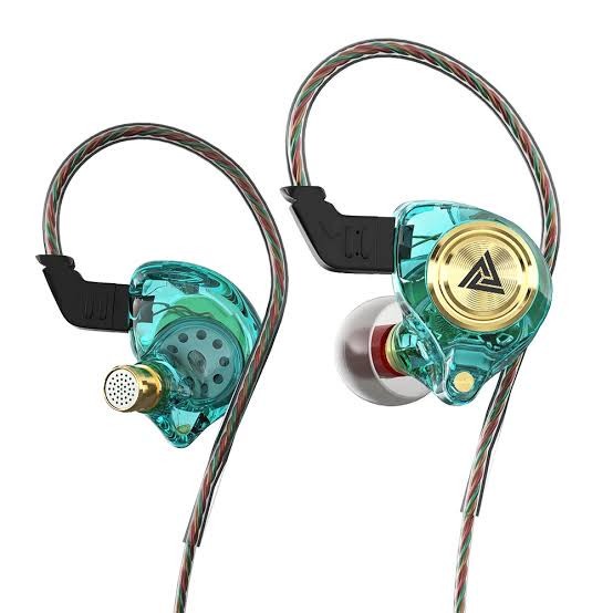 QKZ AK3 with Mic In Ear Monitor Dynamic HIFI Heavy Bass Earphone