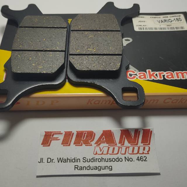 Kampas rem depan Vario 150 new pcx