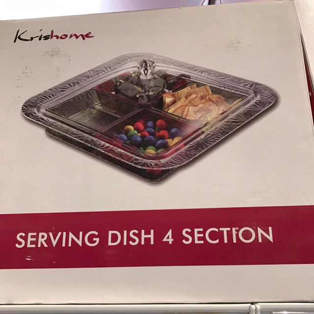 Krishome serving dish tempat makanan toples bowl ace hardware