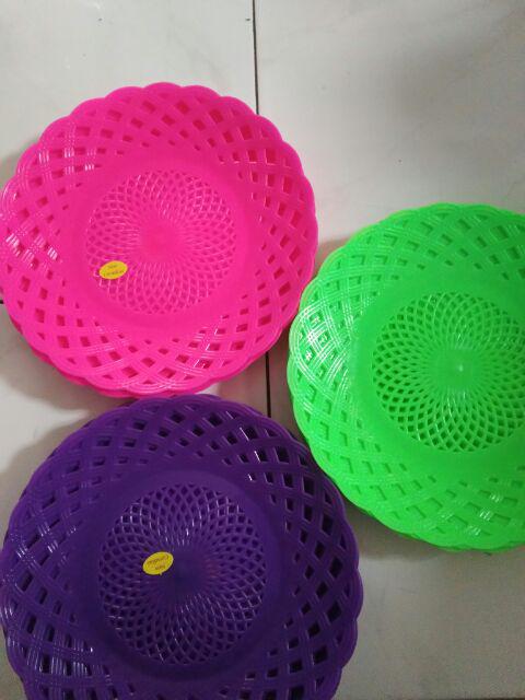 Piring Rotan / Anyam Plastik Jumbo