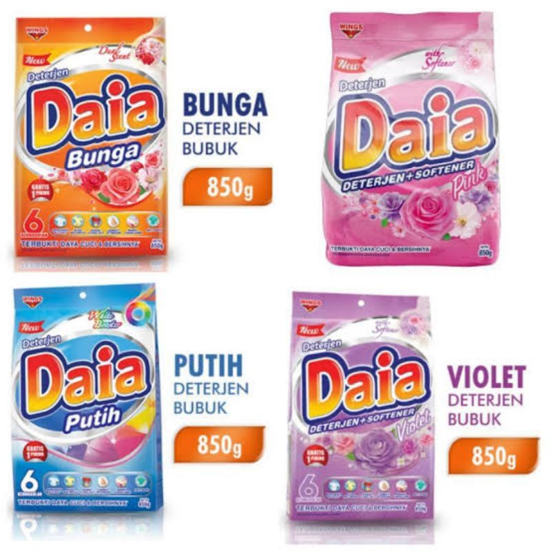 Daia Detergen 850gr