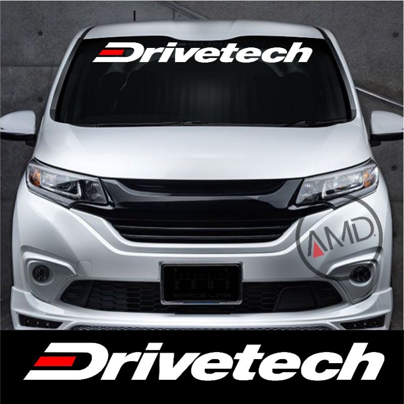 Stiker kaca depan sticker mobil stiker belakang mobil DRIVETECH