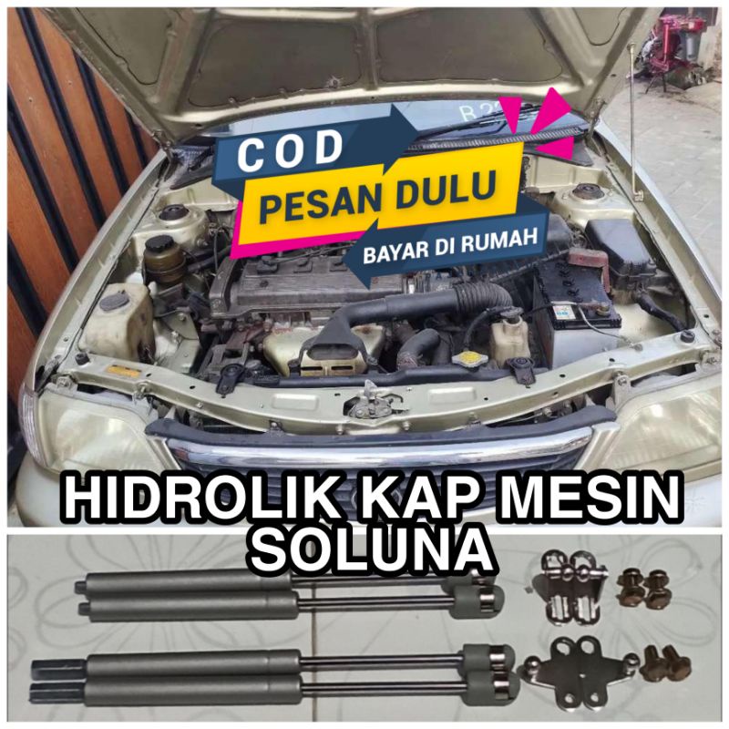 PAKET HIDROLIK KAP MESIN TOYOTA SOLUNA