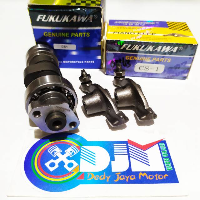 Noken as plus platuk klep honda CS 1, produk original fukukawa genuine parts berkualitas
