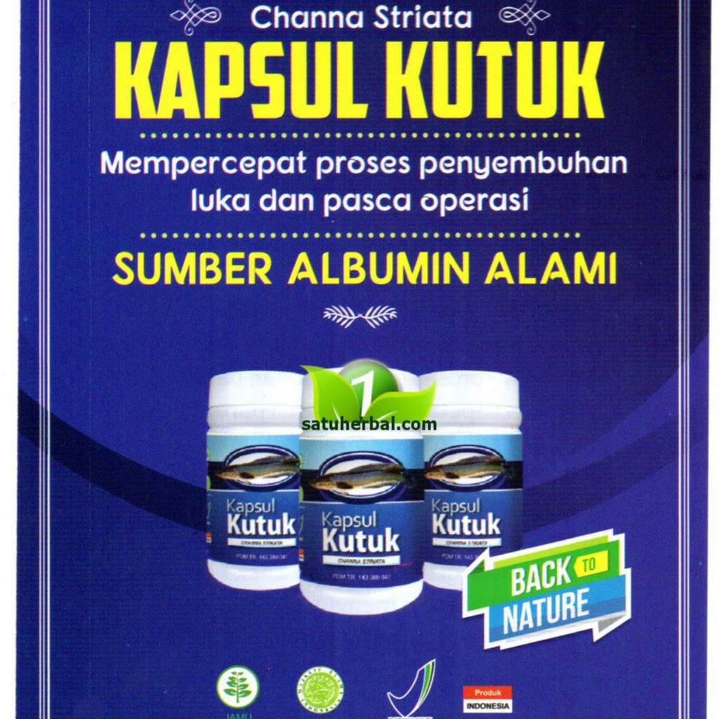 

OBAT KAPSUL KUTUK IKAN GABUS JAMU UNTUK LUKA OPERASI SESAR MURAH SEHAT AMPUH RAMUAN HERBAL ASLI