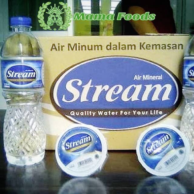 

Air Minum Kemasan STREAM 600ml Mineral Botol Tanggung Sedang 1 Dus Isi 24 Murah