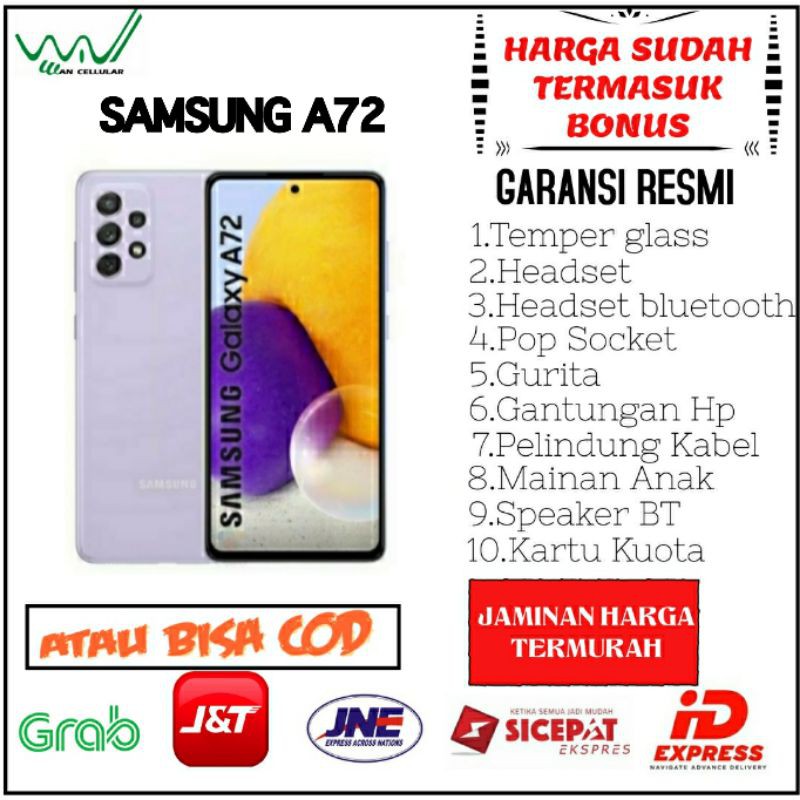 SAMSUNG GALAXY A72/GALAXY A52/GALAXY A32 RAM 8/256GB, 8