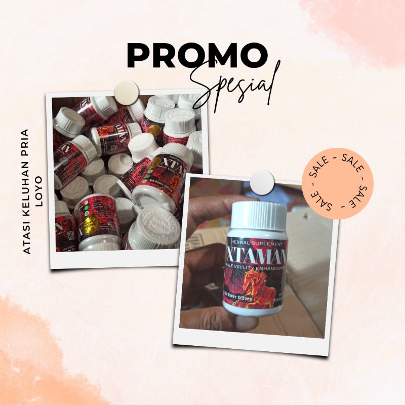 Pembesar Dan Kuat Pria Xtaman Kapsul isi 30