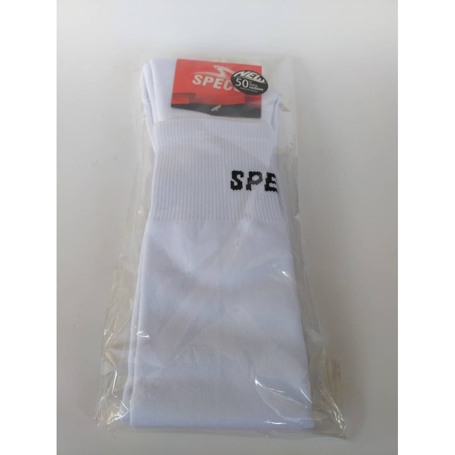 KAOS KAKI SEPAK BOLA/KAOS KAKI FUTSAL SPECS OPTIMUS FB SOCK - WHITE