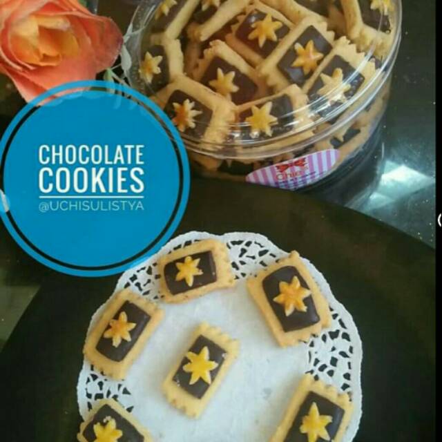 

Kue Chocolate Cookies 250gr Enak