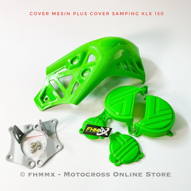 Cover mesin SET KLX 150 BF + Cover Samping KLX 150 BF